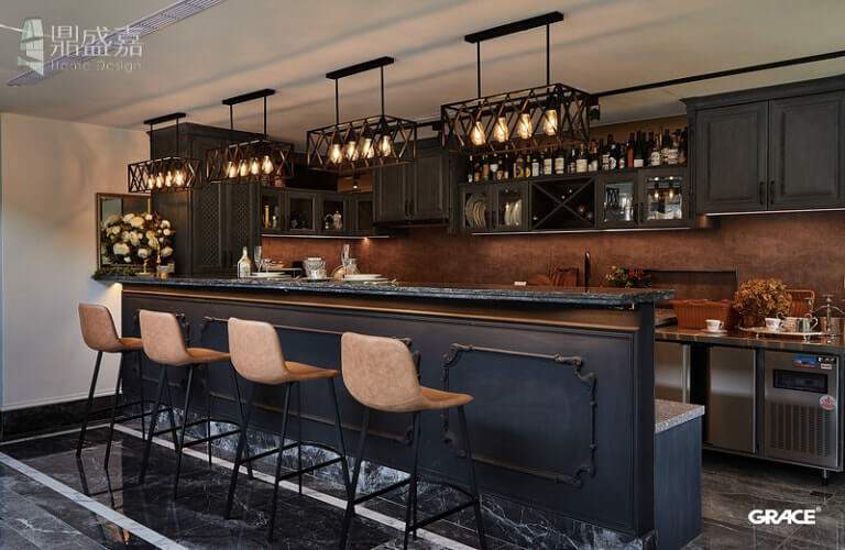 鼎盛嘉grace格麗斯實木系統廚具